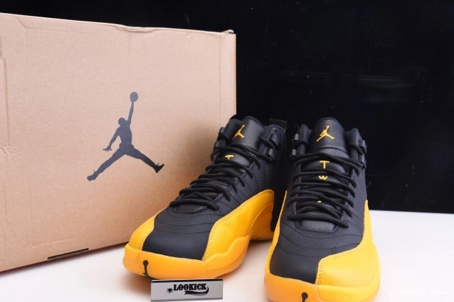 Rep Black 130690-070 Jordan Retro Gold University 12 Air 0719